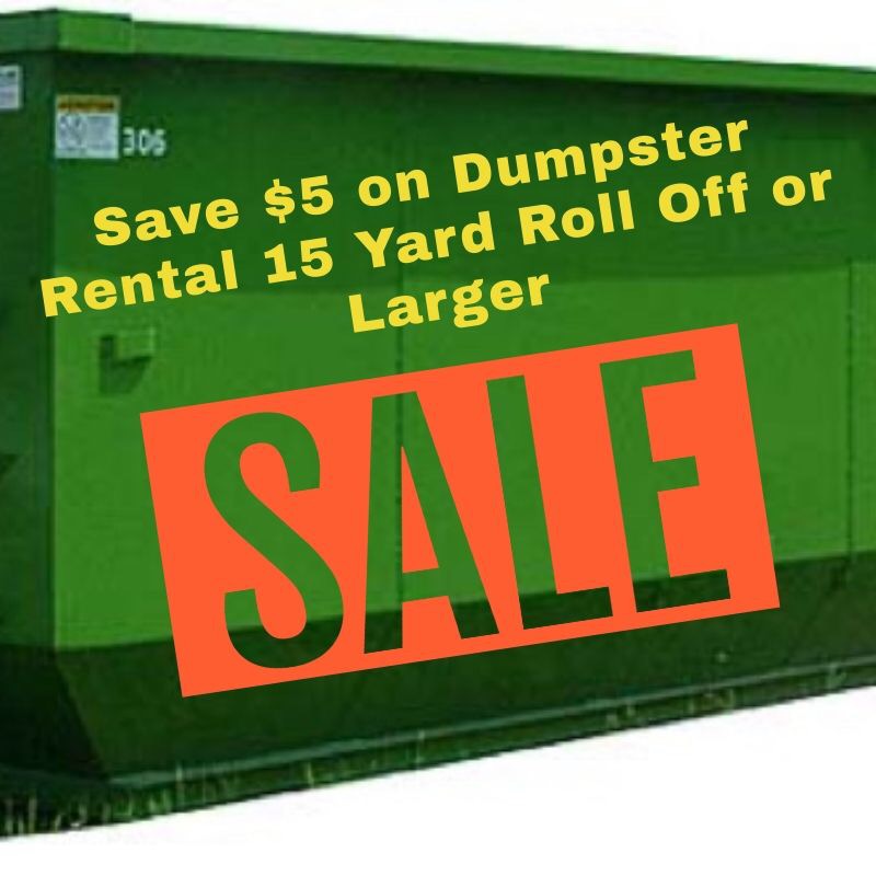 Save on roll off dumpster rental - express