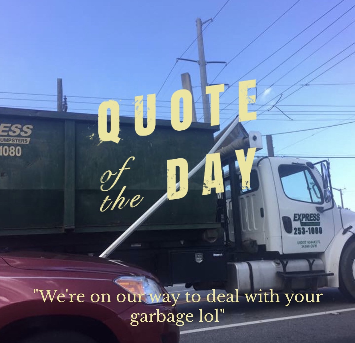 garbage dumpster meme