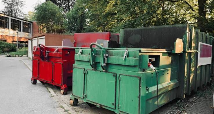 Concrete Washout Dumpster Brevard County